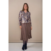 Rok fake leather