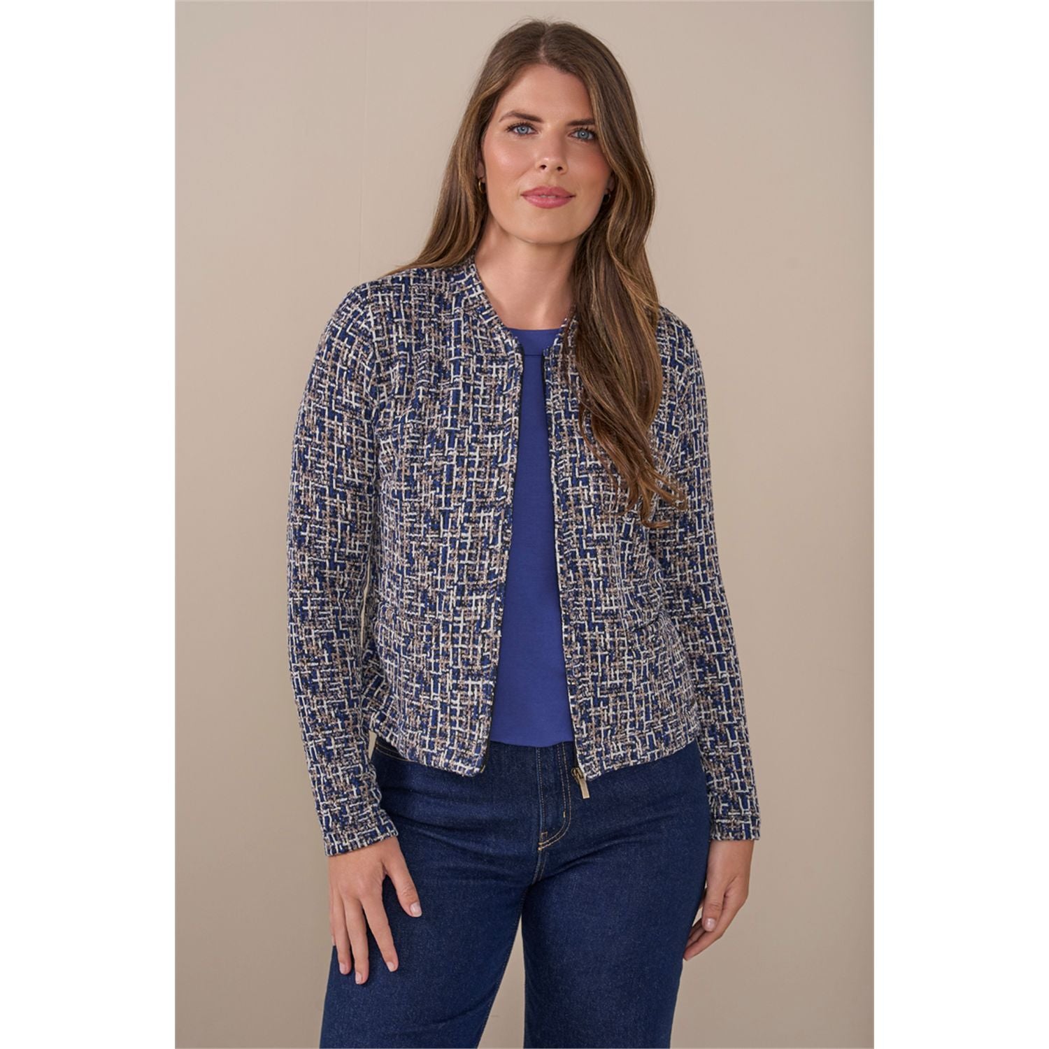 Blouson ronde hals
