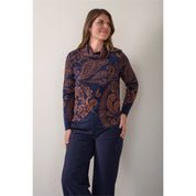 Pullover jacquard kol