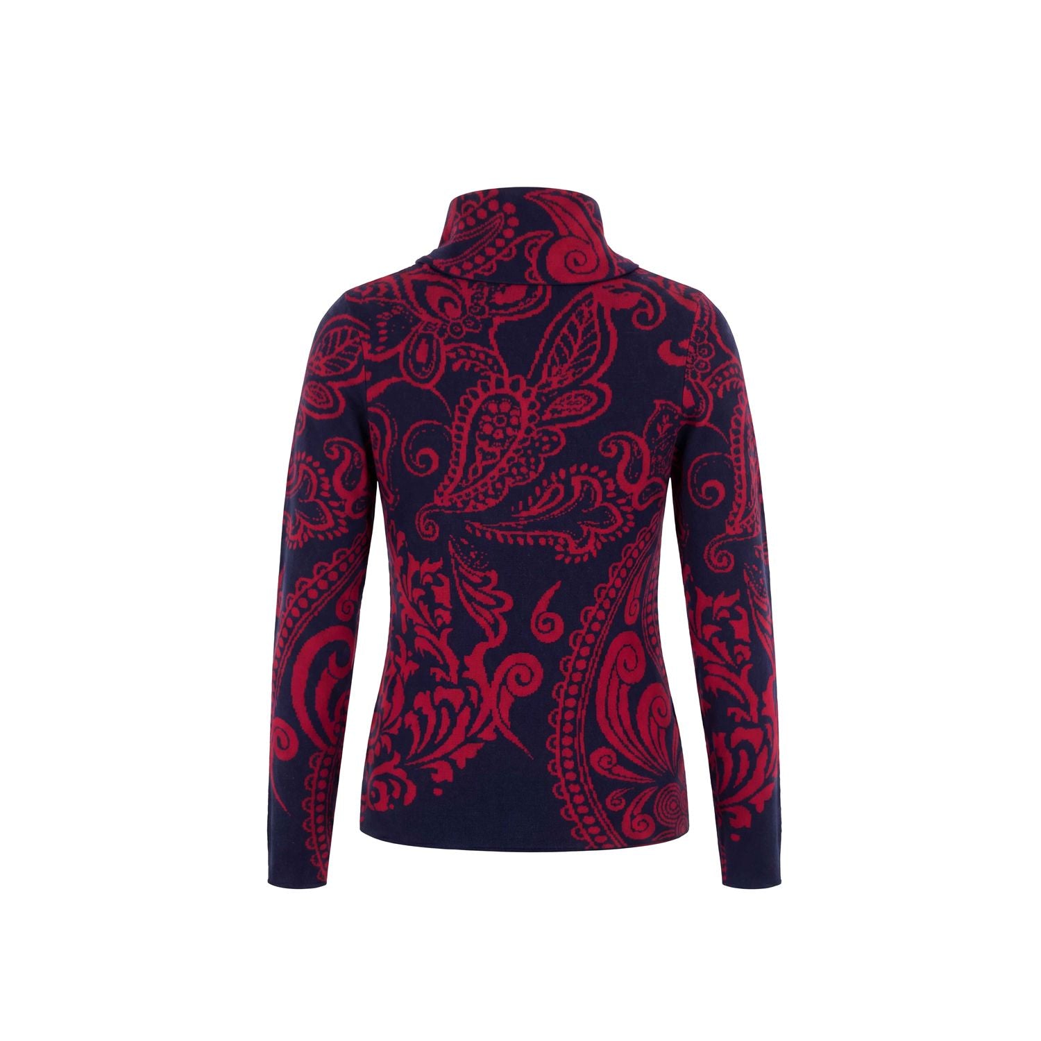 Pullover jacquard kol