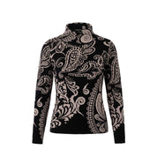 Pullover jacquard kol