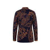 Vest jacquard shawlkraag
