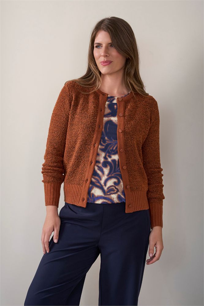 Vest bouclé