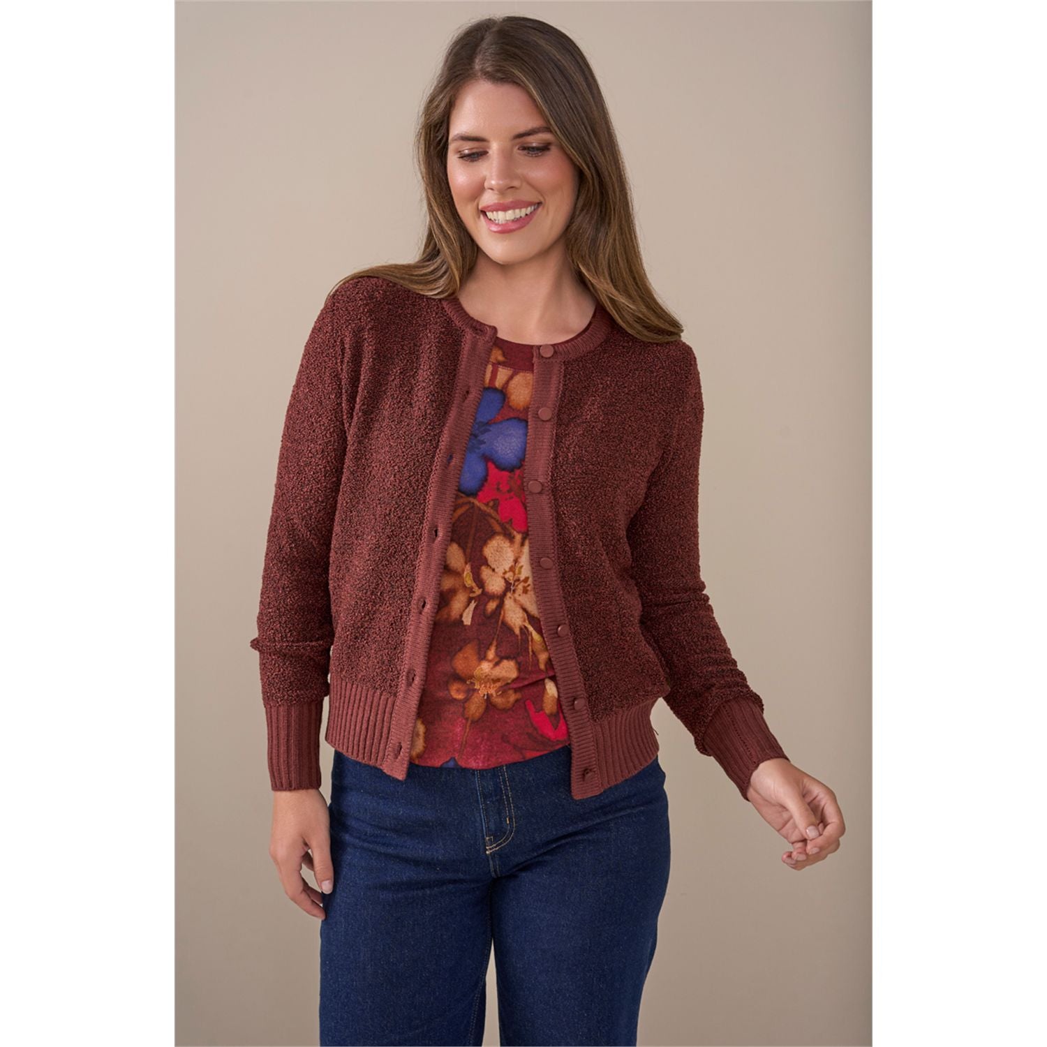 Vest bouclé