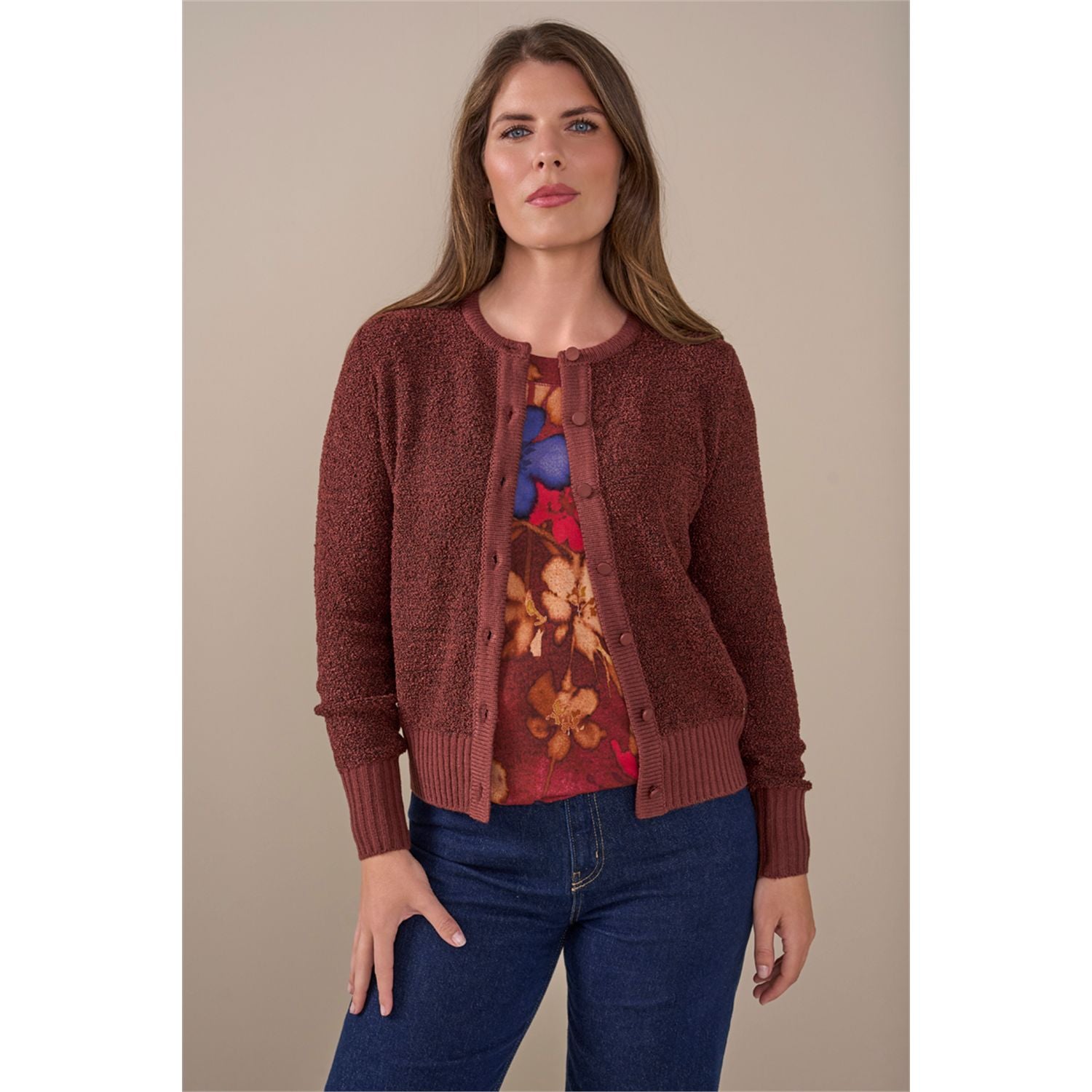 Vest bouclé
