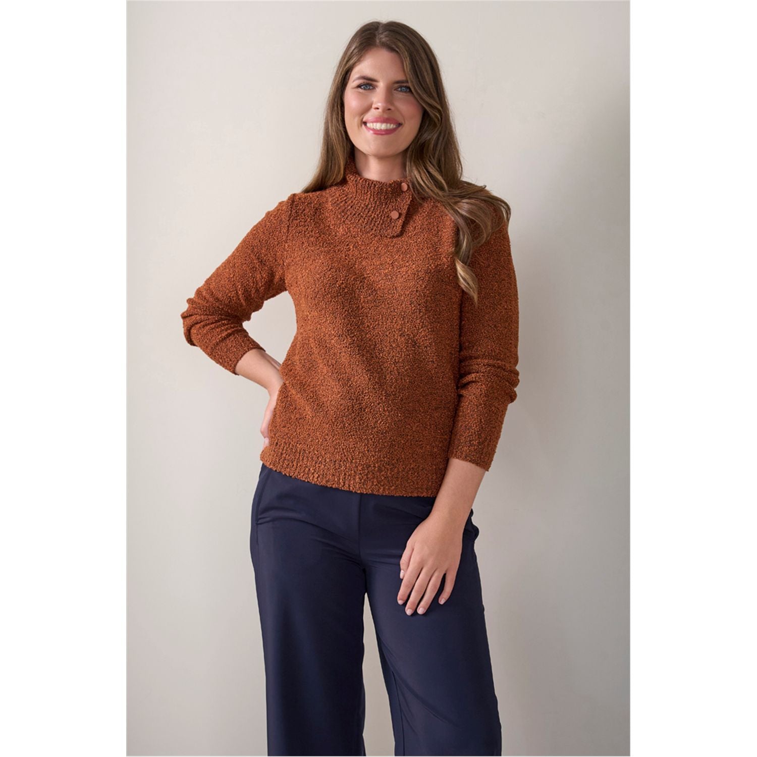 Trui bouclé