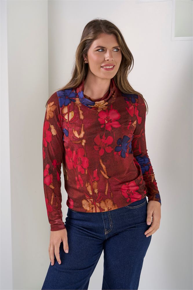 Blouson kol print