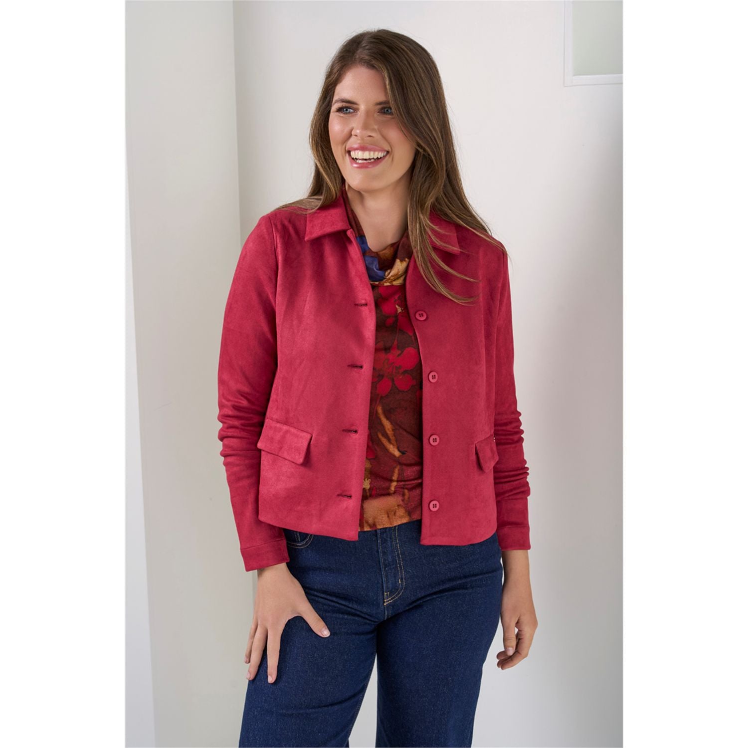 Blouson kol print
