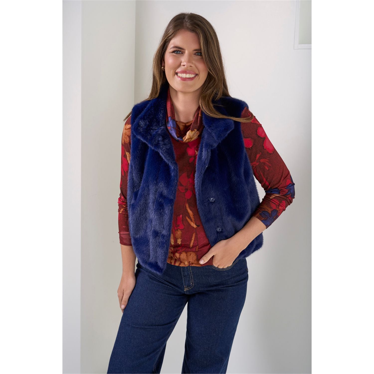 Blouson kol print