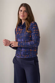Blouson kol print