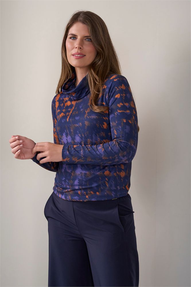 Blouson kol print