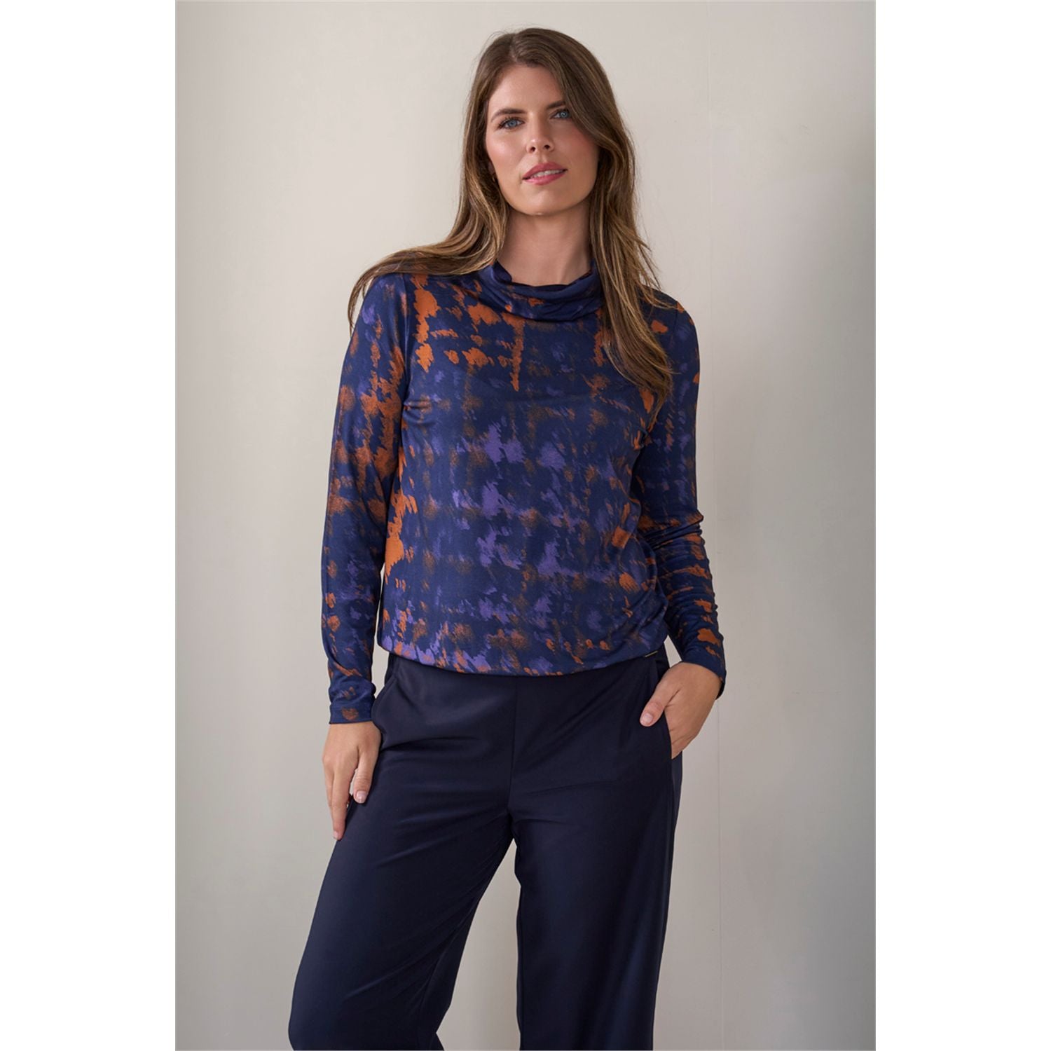Blouson kol print