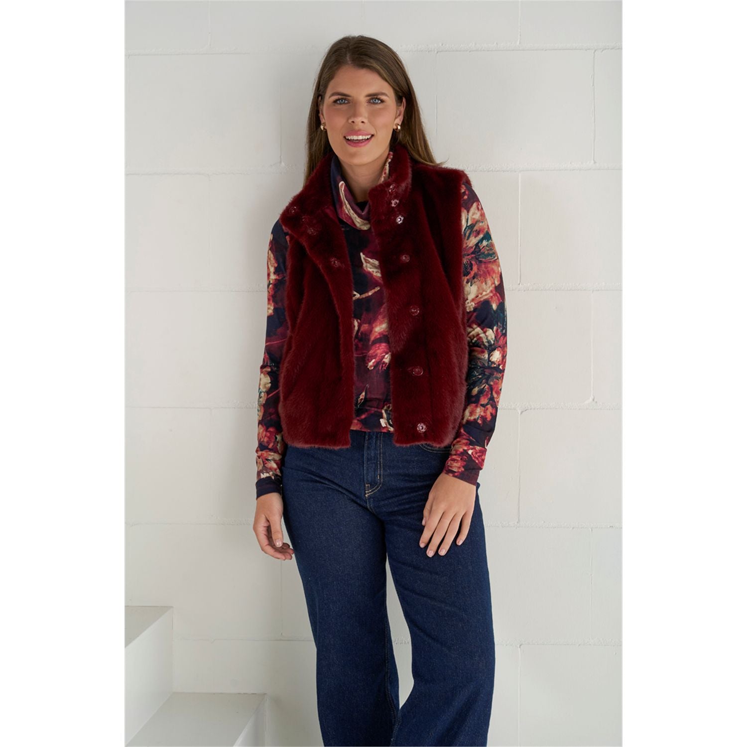 Blouson kol print