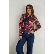 Blouson kol print