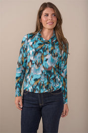 Blouson kol print
