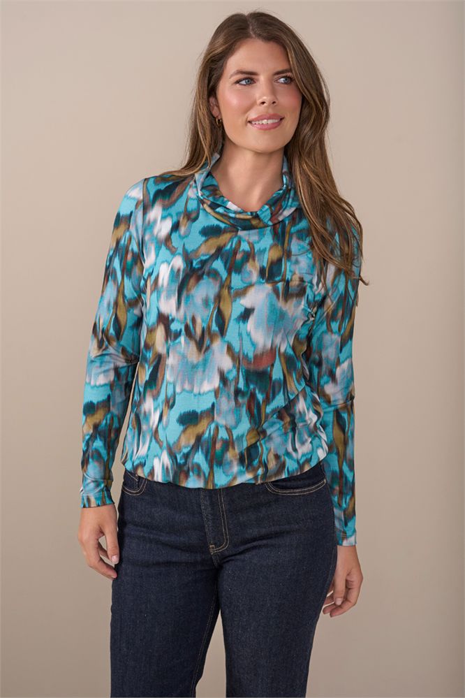 Blouson kol print