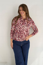 Blouson kol print