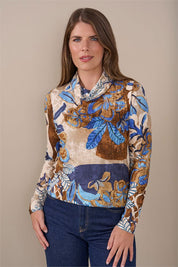Blouson kol print