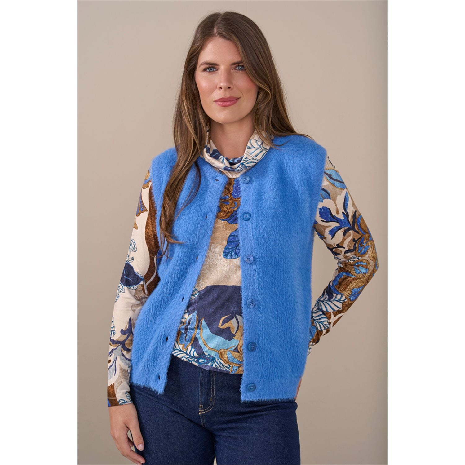 Blouson kol print