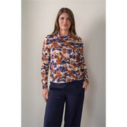 Blouson kol print