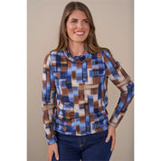 Blouson kol print
