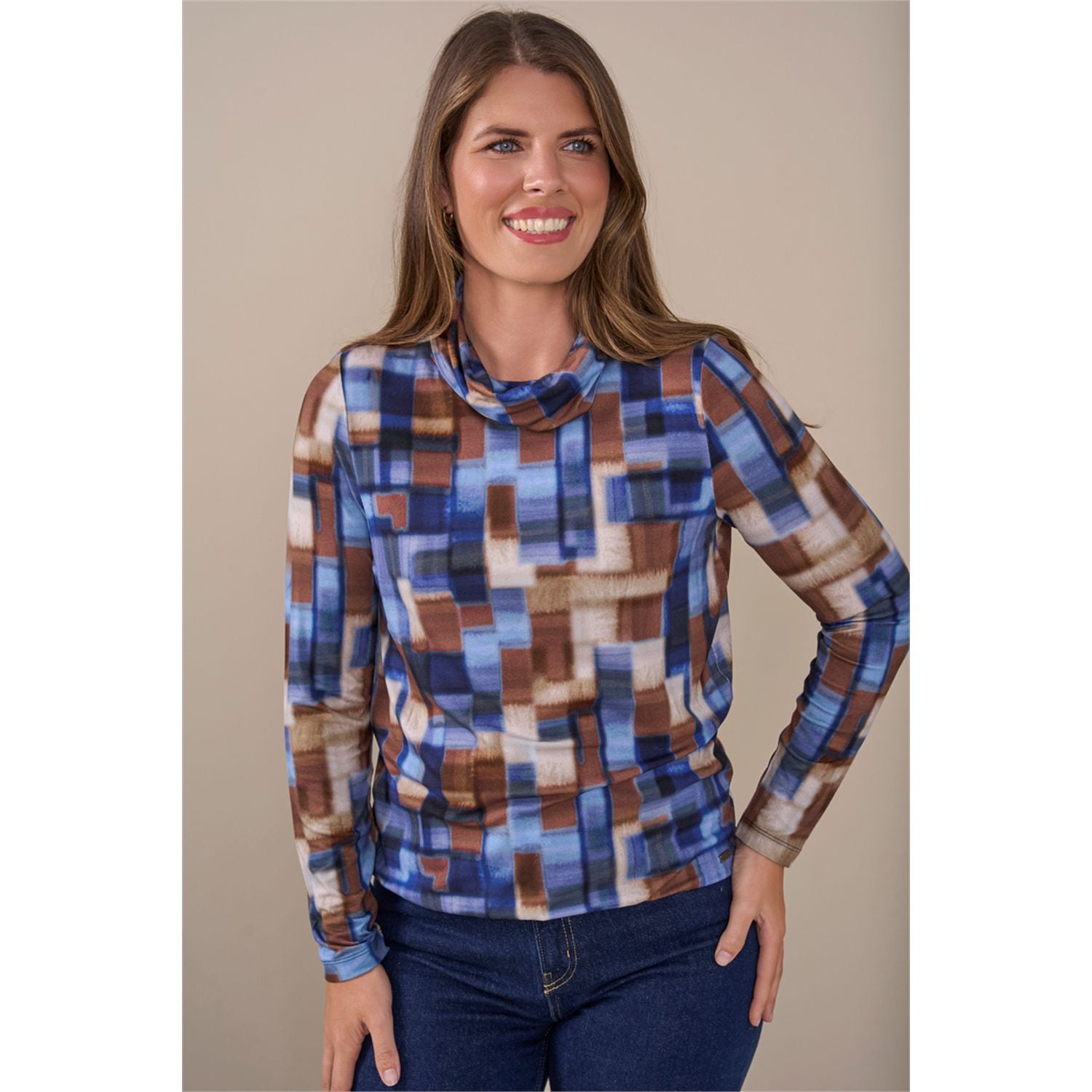 Blouson kol print