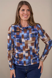 Blouson kol print