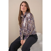 Blouson kol print