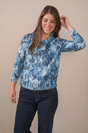 Blouson kol print