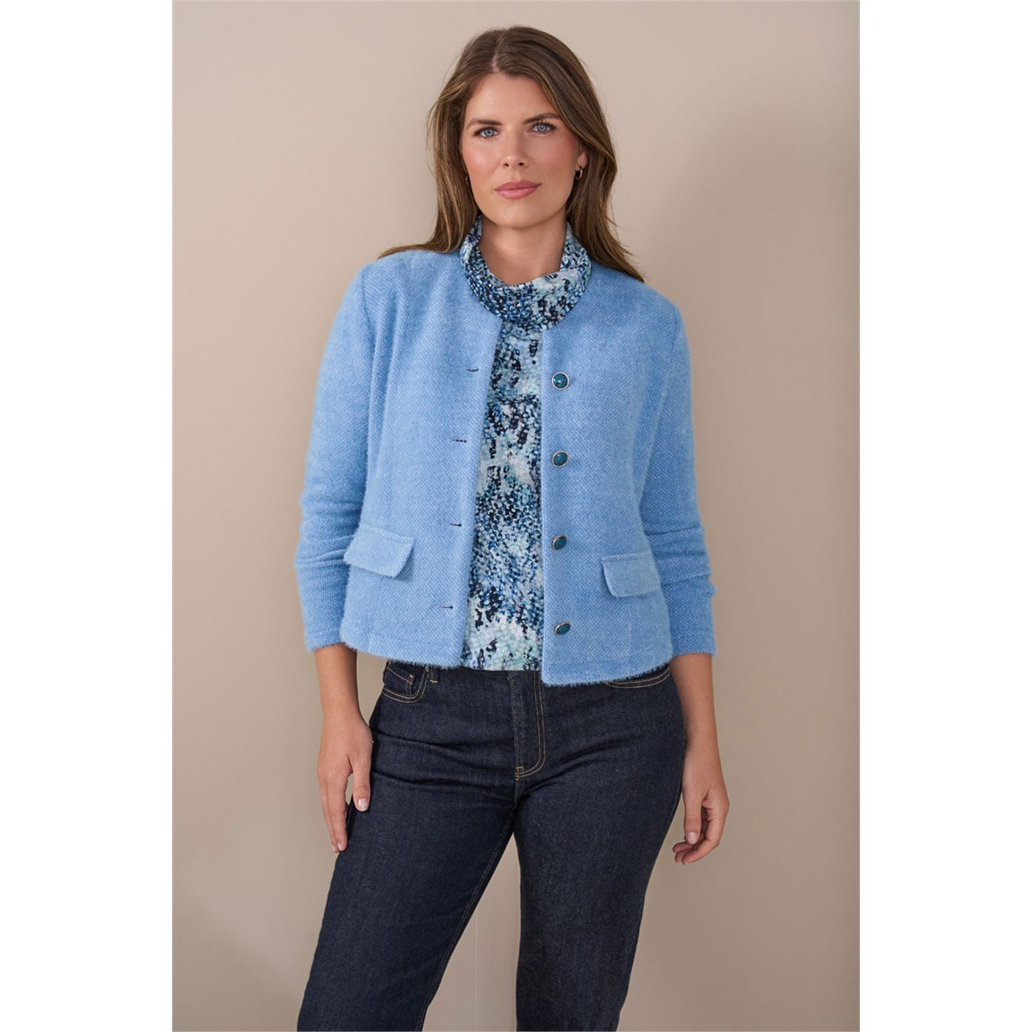 Blouson kol print