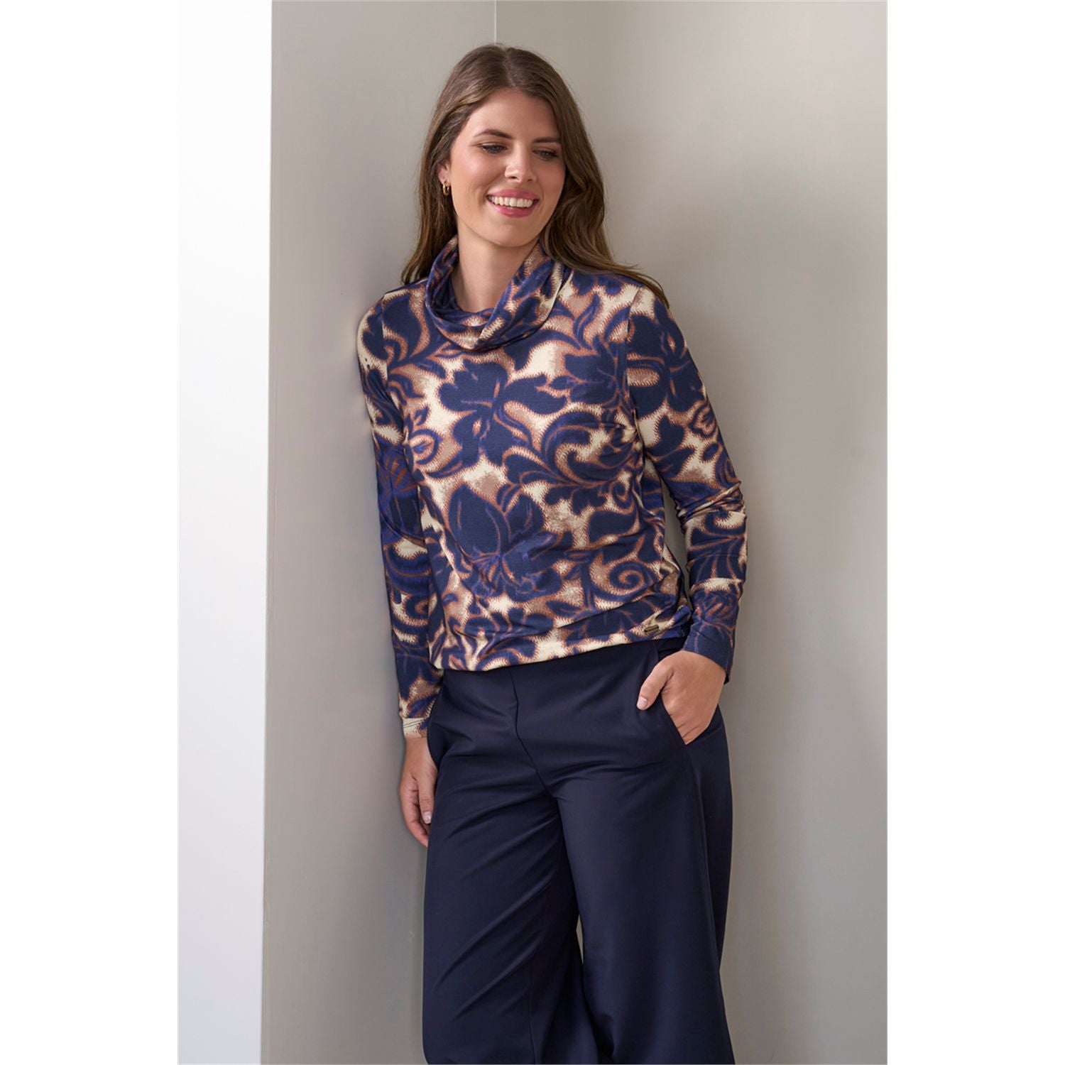 Blouson kol print