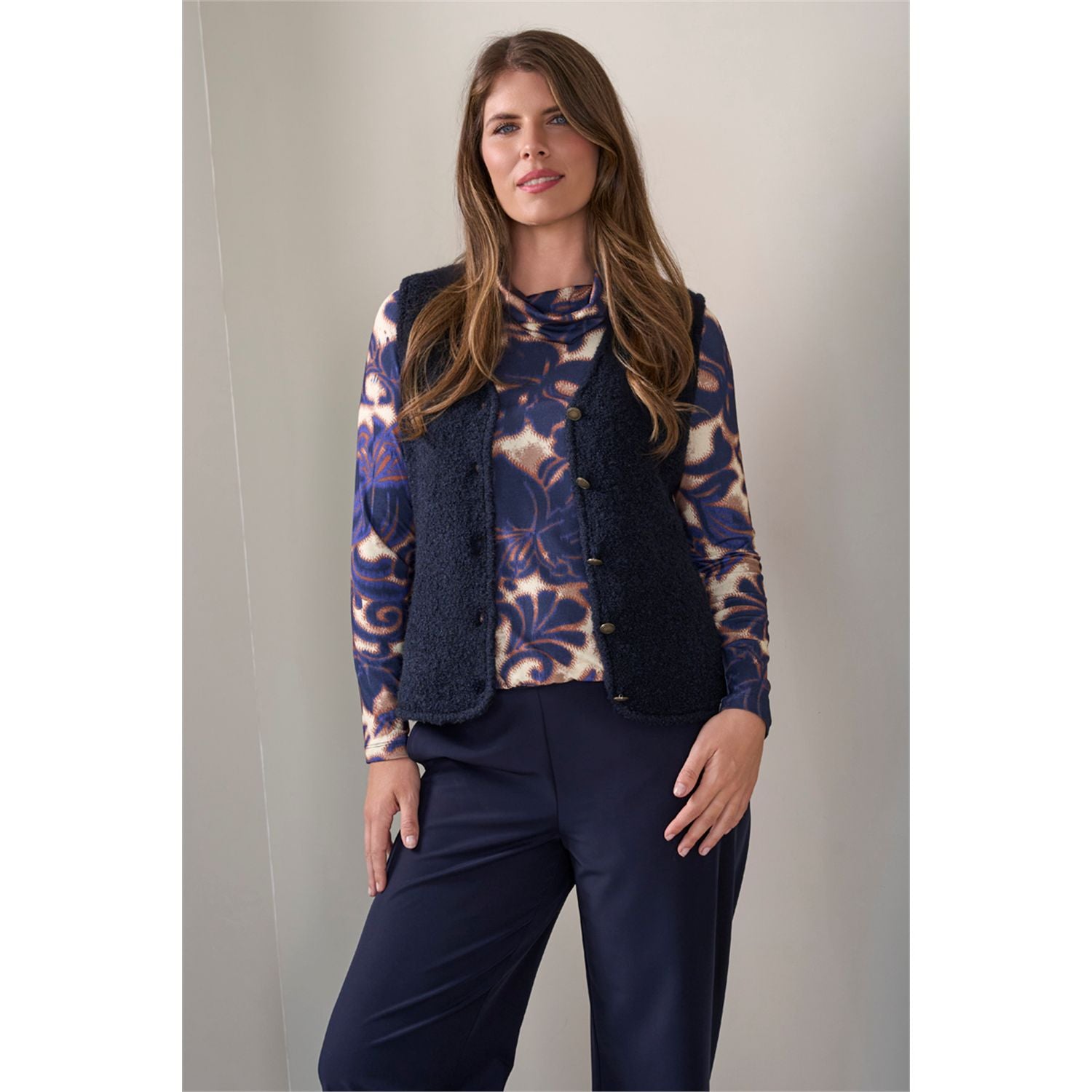 Blouson kol print