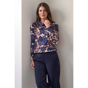 Blouson kol print