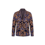 Vest sjaalkraag jacquard