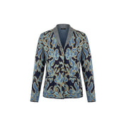 Vest sjaalkraag jacquard