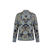 Vest sjaalkraag jacquard