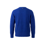 Vest ronde hals bouclé