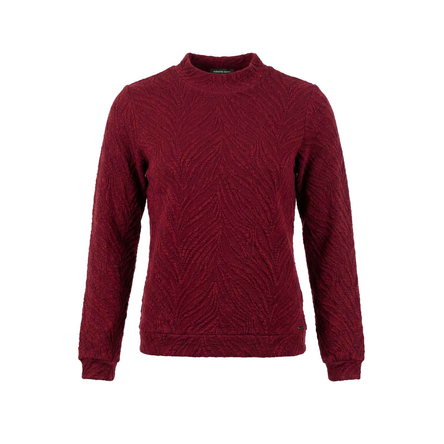 Sweater opstaande kraag