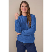 Sweater opstaande kraag