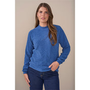 Sweater opstaande kraag