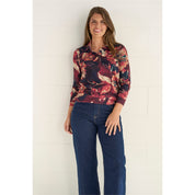 Blouson polo print