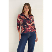 Blouson polo print