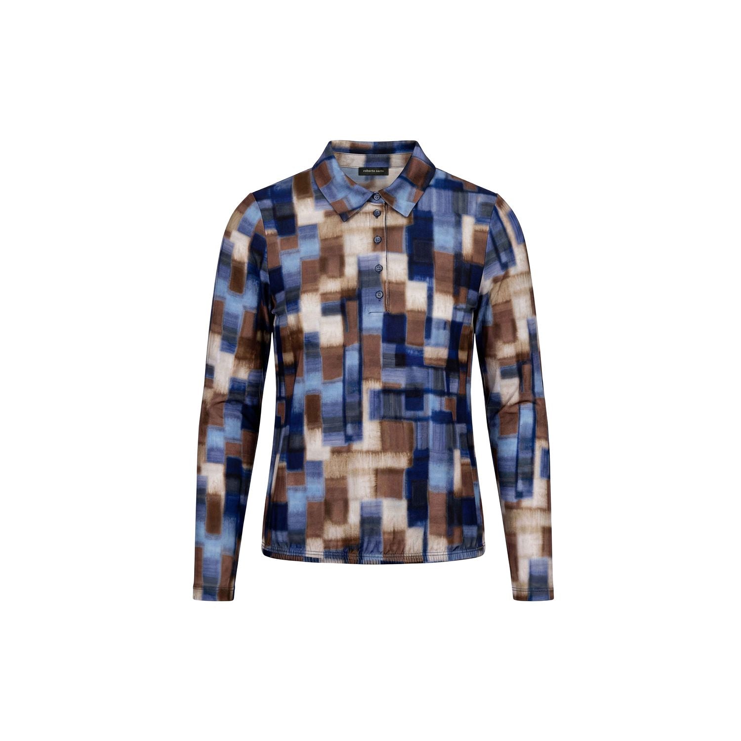 Blouson polo print