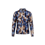 Blouson polo print