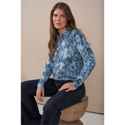 Blouson polo print