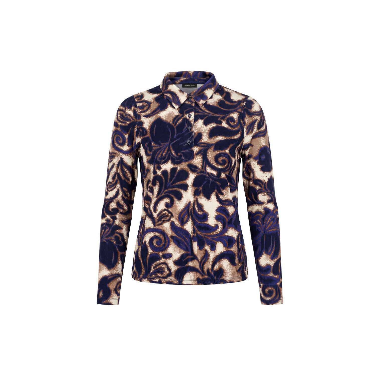Blouson polo print