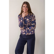 Blouson polo print