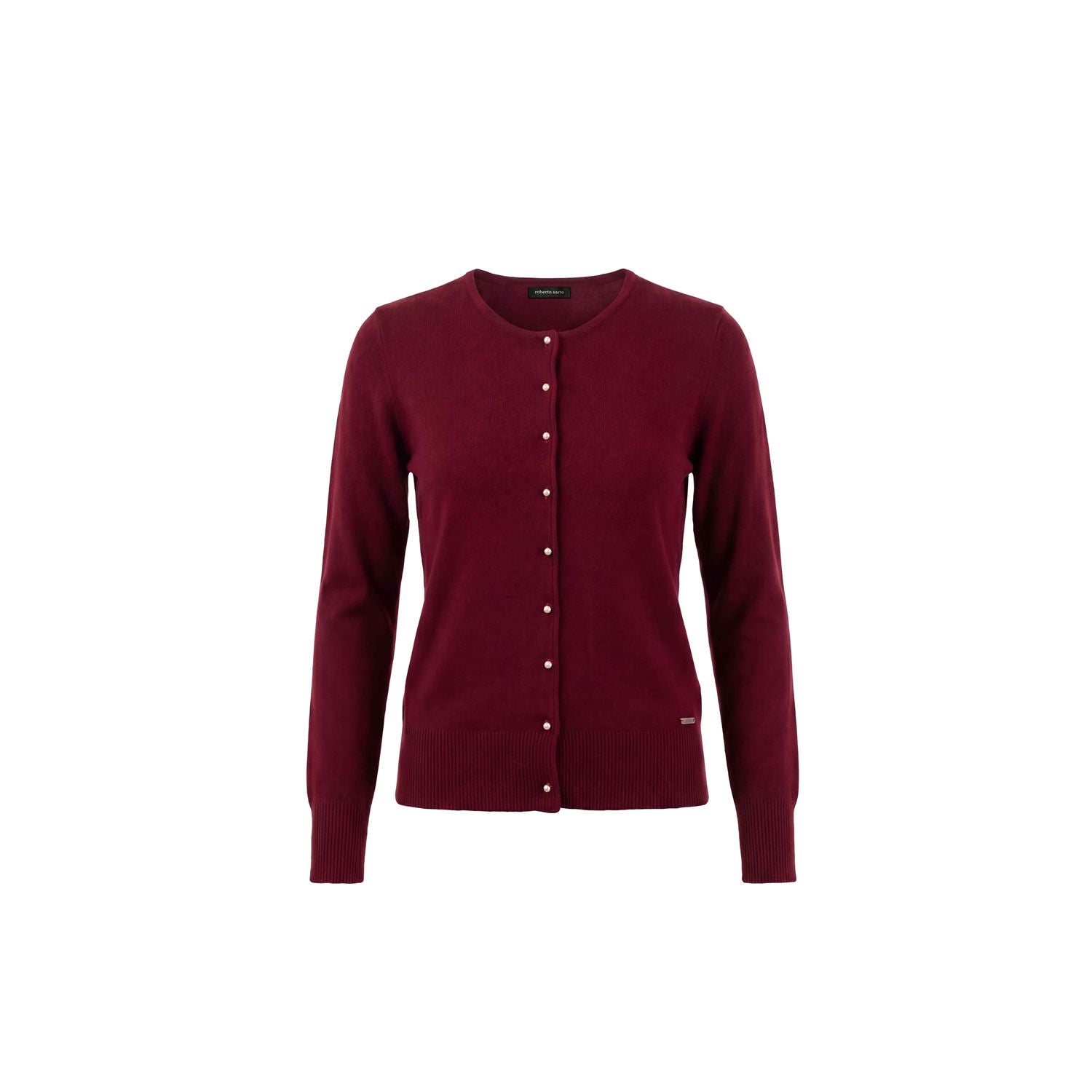 Vest ronde hals wol
