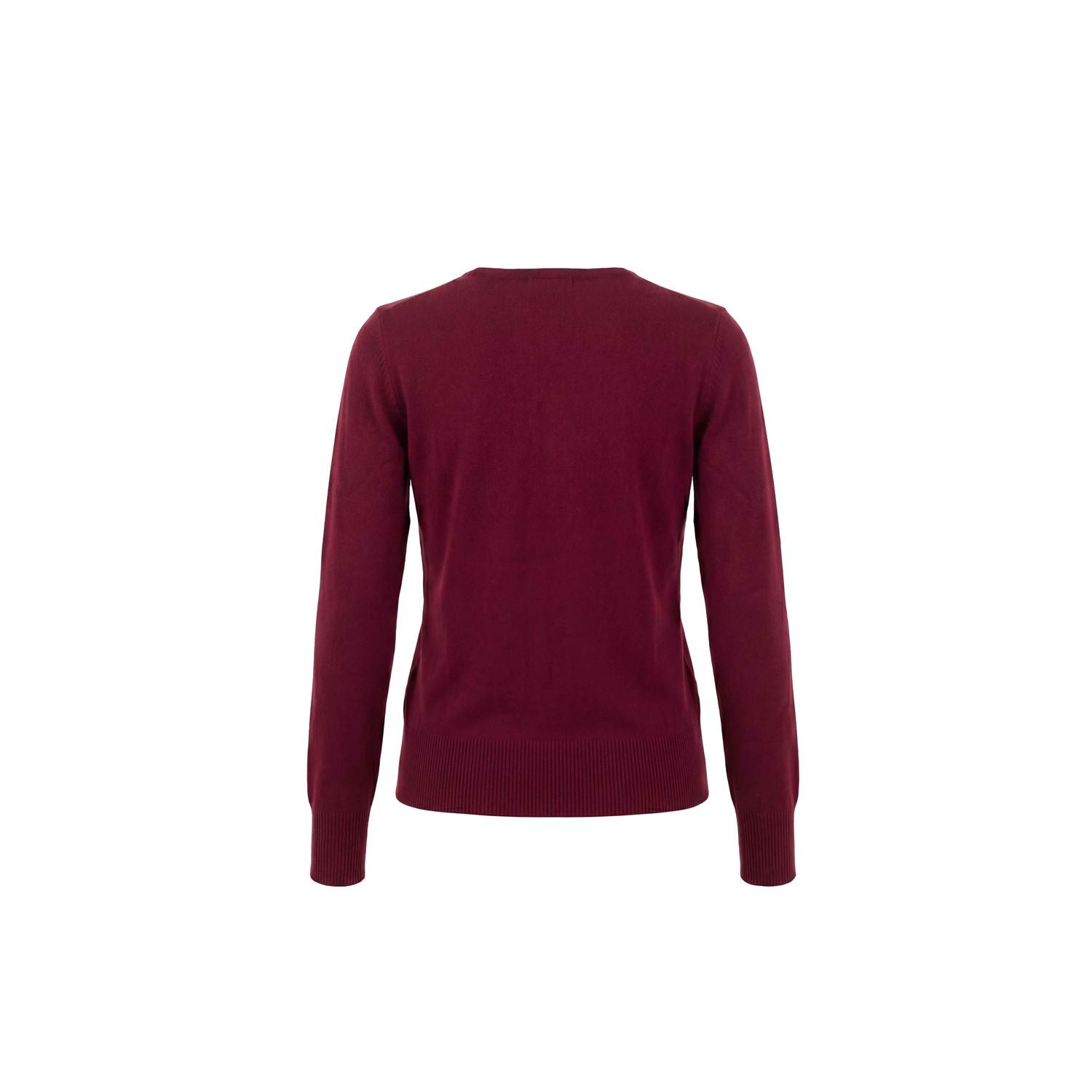 Vest ronde hals wol