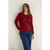 Vest ronde hals wol